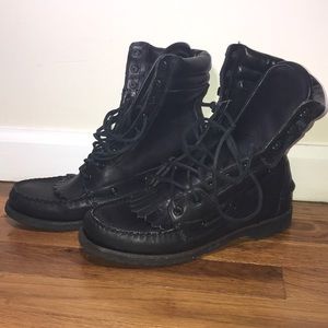 🥾Sebago x Ronnie Fieg Black Boots Sz 8